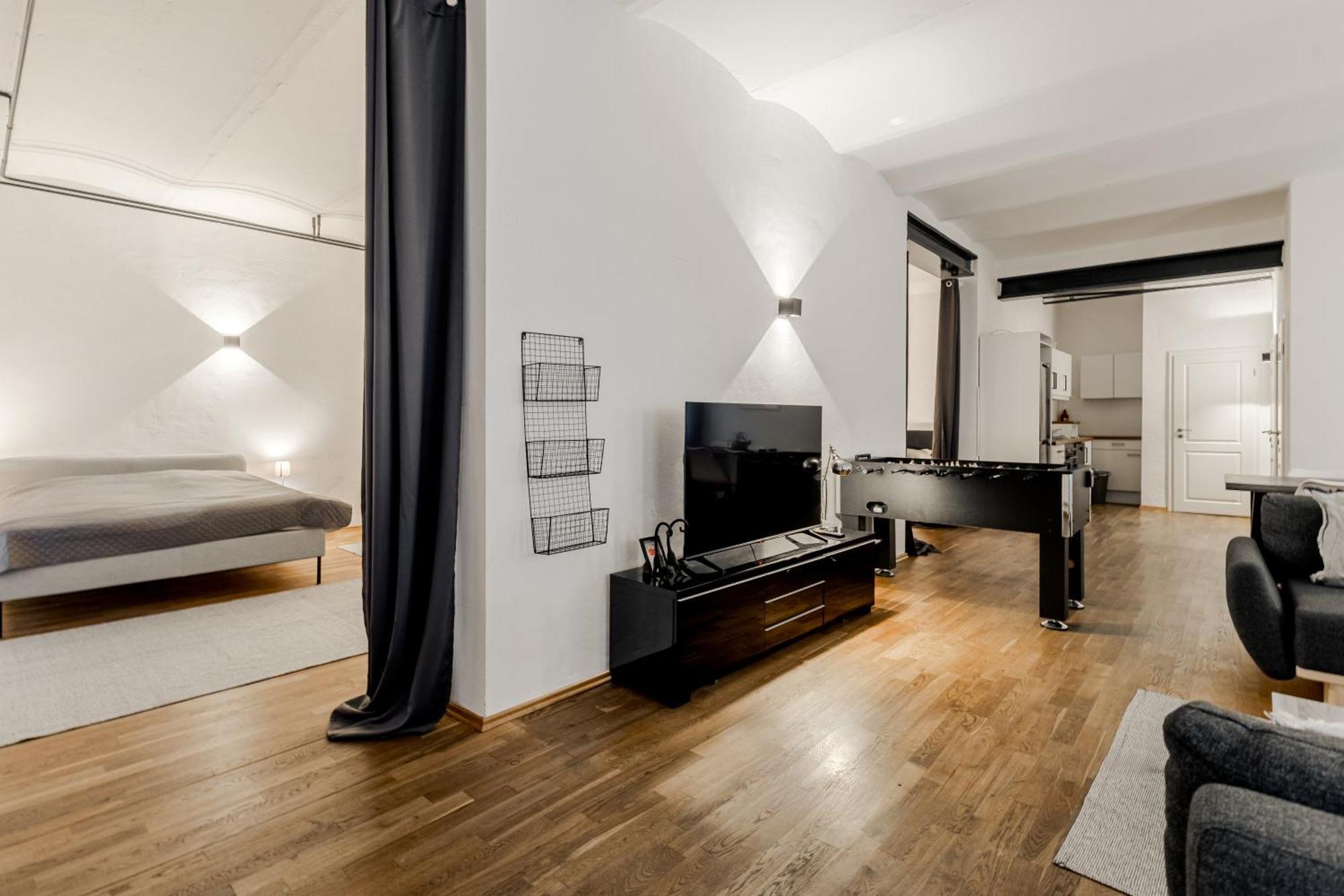 125Qm Loft Nahe Stadt Und Hafen Hamburgo Exterior foto